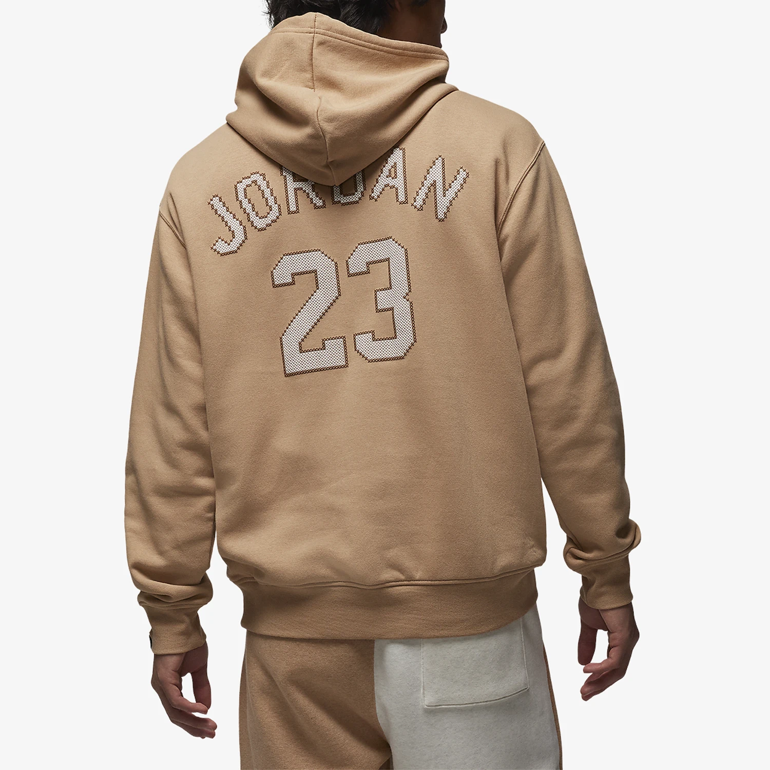 Nike official genuine Jordan men's fashionable fleece hooded sport sweatshirt FD7466
