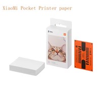 100% Xiaomi Pocket Printer Paper ZINK Self-adhesive Photo Print Sheets Xiaomi 3-inch Mini Pocket Photo Printer Only Pape