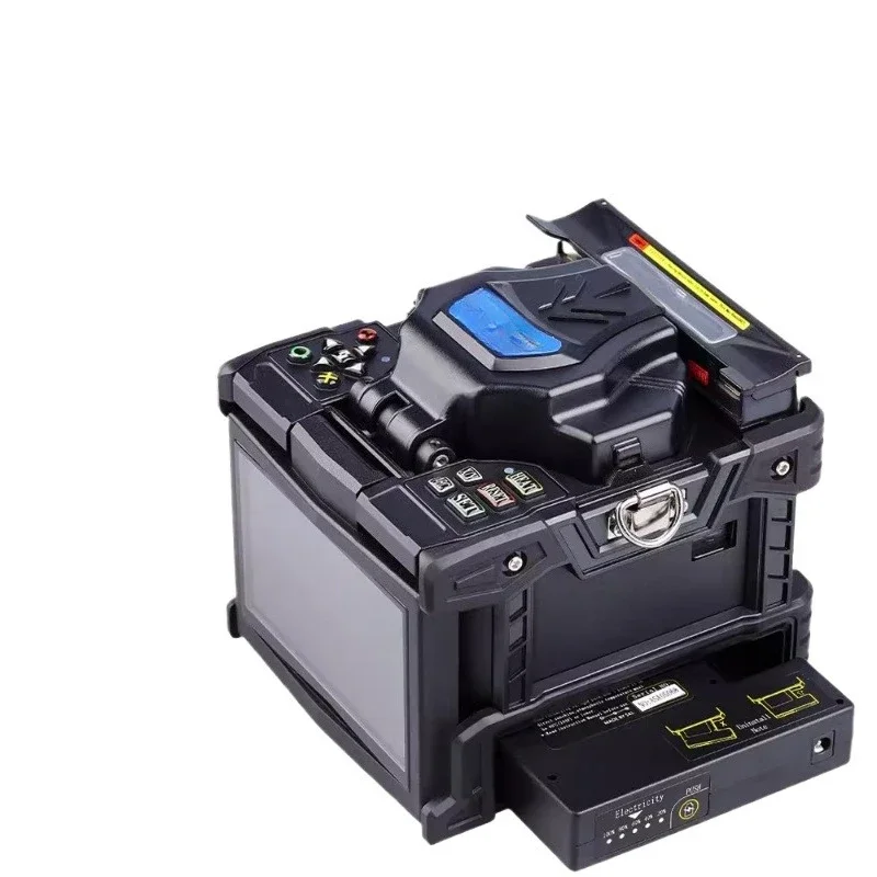 Automatic fiber welding machine A88S welding machine Three-in-one leather cable pigtail hot melt machine High precision welding