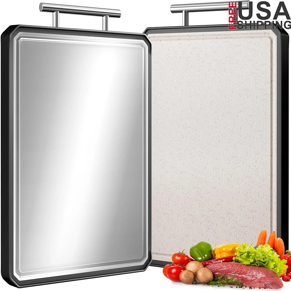 

Двусторонняя разделочная доска из титана из пшеничной соломы, полипропилена, нетоксичная кухонная разделочная доска, мясо, овощи, легко чистится, прочный дизайн