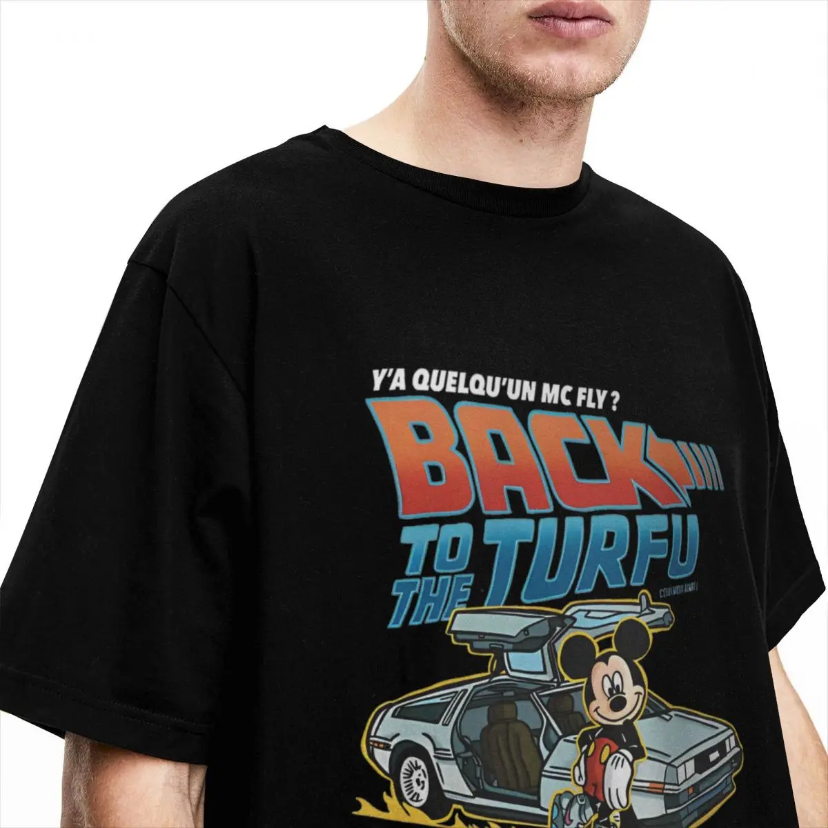 Men Women Back To The Turfu With Mickey T Shirt Merch Cotton Tops T-shirt Vintage Tees Adult