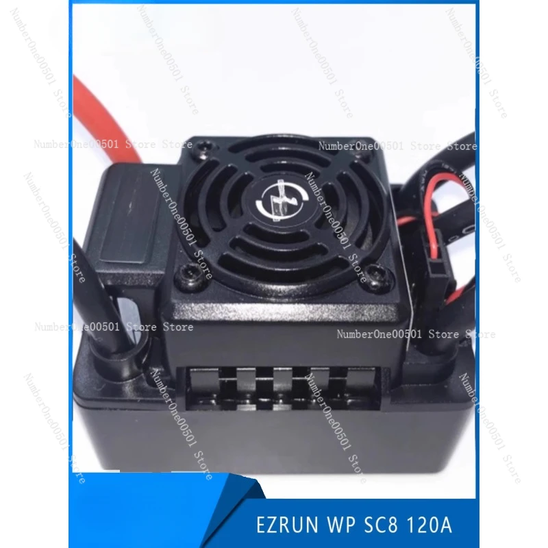 

Ezrun WP-SC8 120A Waterproof Brushless Electric Speed Controller 1/10 Car Short Card