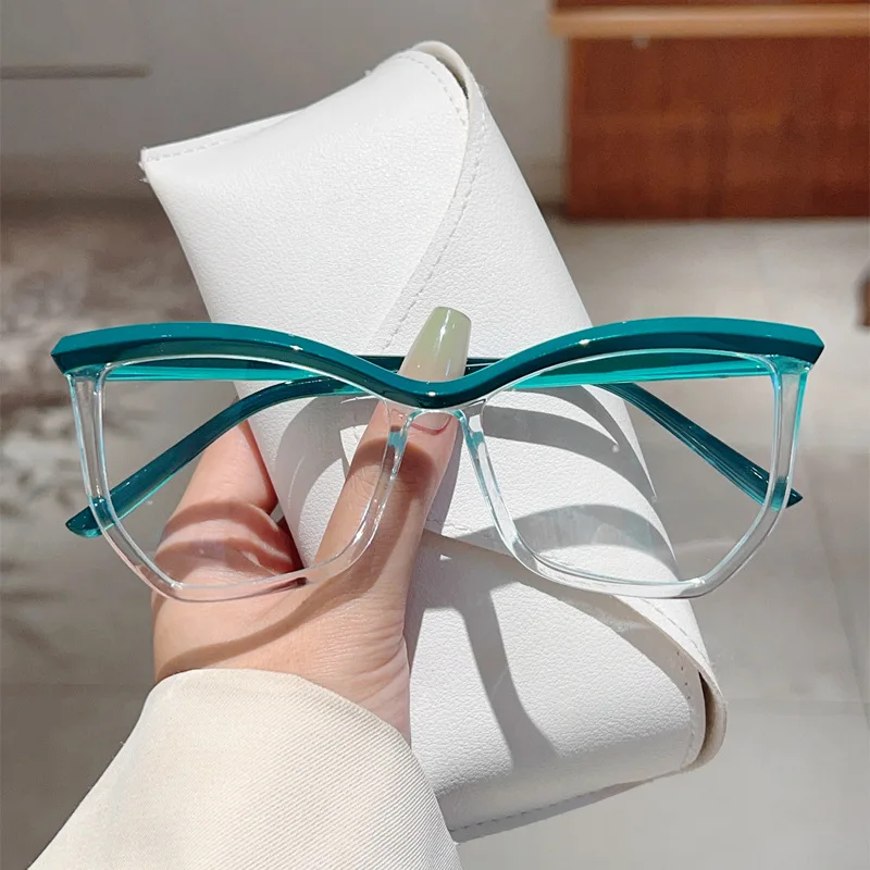

Vintage Anti Blue Light Optical Sexy Cat Eye Glasses for Women Female Luxury Brand Designer Eyewear Frame Окуляри Жіночі