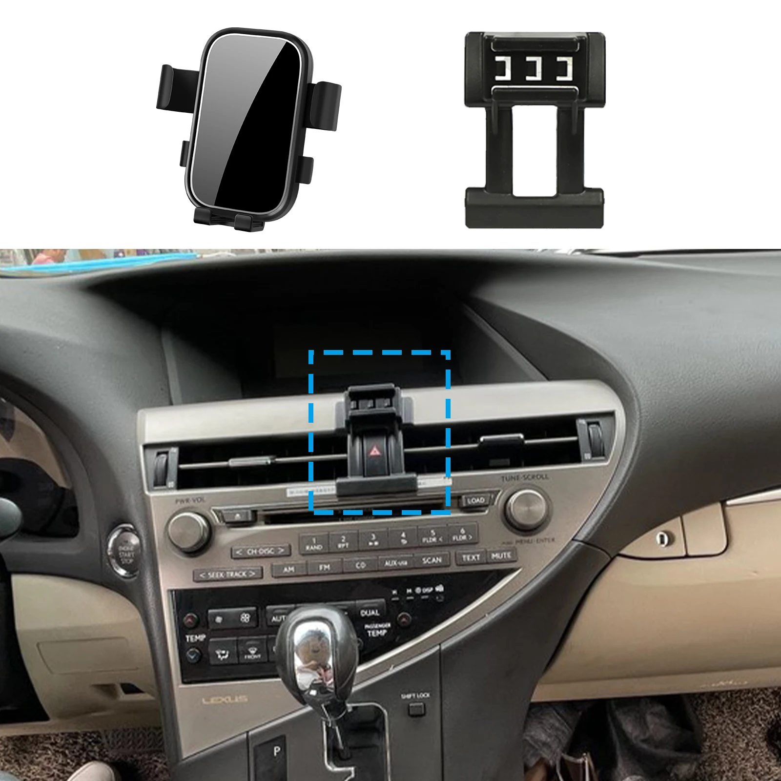 

Stand Auto Car Mobile Phone Holder For Lexus RX RX270 RX350 450 450h AL10 2009 2010 2011 2012 2013 2014 GPS Bracket Navigation