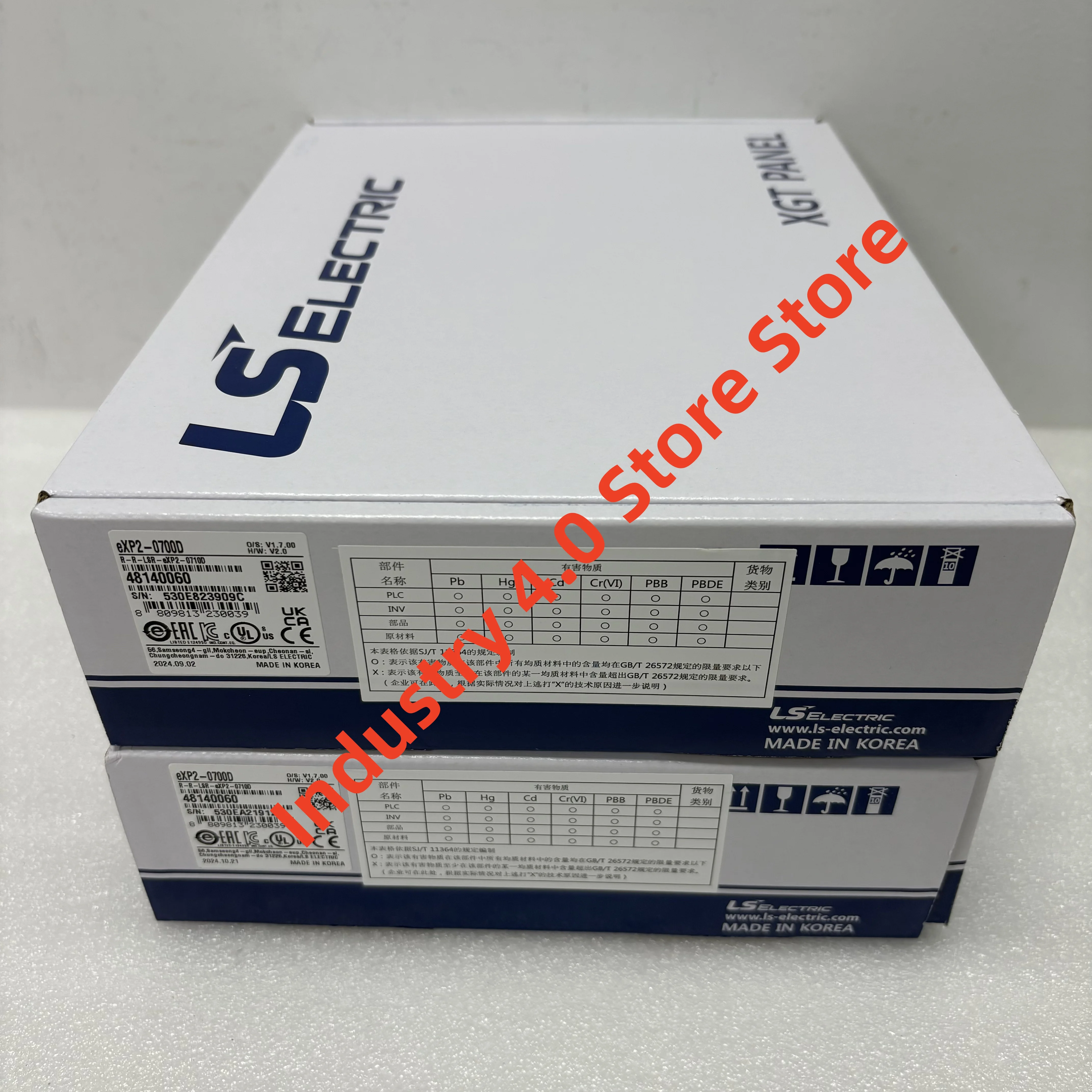 eXP2-0700D eXP2-1000D Pannello touch screen nuovo originale