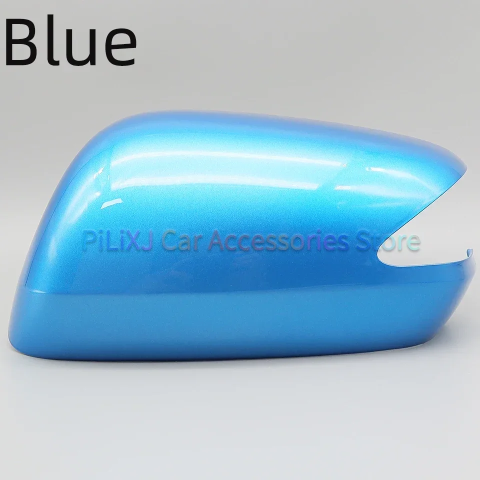 Car Rearview Mirror Cover For Honda Fit Jazz 2008 2009 2010 2011 2012 2013 GE6 GE8 GP1 Wing Mirror Cap Housing Shell With Color view 3