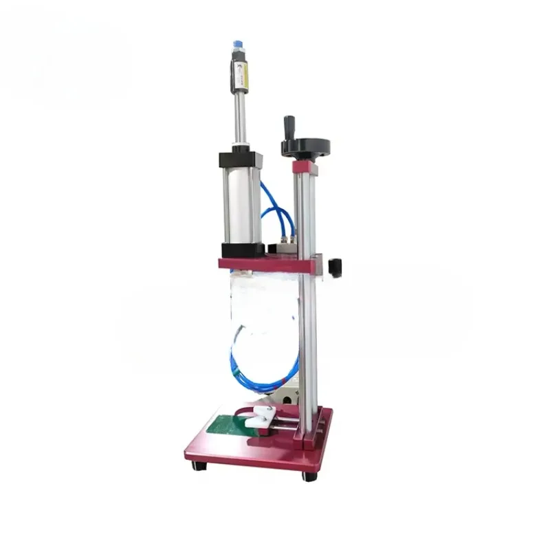 

exquisite craftsmanship Mini Size Semi Automatic Pneumatic Oil Bottle Cap Push Press Machine