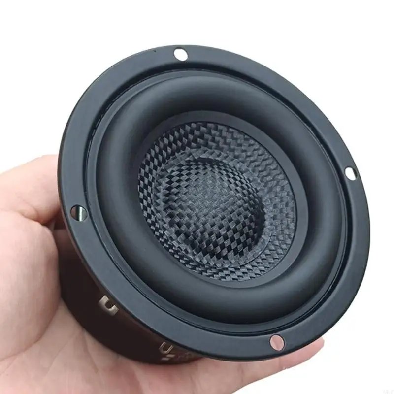 Y5LC 3 polegadas Woofers baixa frequência Subwoofer Alto-falantes HiFi para bordas borracha, 4Ohm 25W, som HiFi