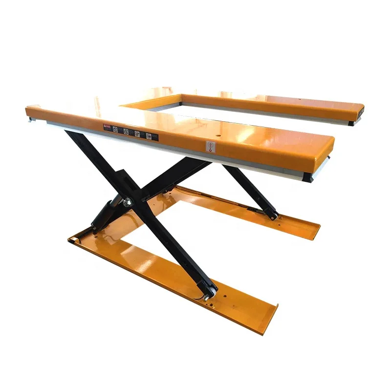 

Lifting Platform Lifting Height 860mm "U" Shaped Scissor Lift Table Hydraulic
