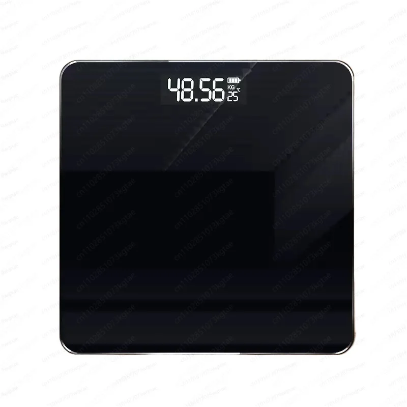 Digital Body Weight Scale, High Accuracy USB Rechargeable Bathroom Scale for Home & Dormitory, Durable Personal Health Monitor