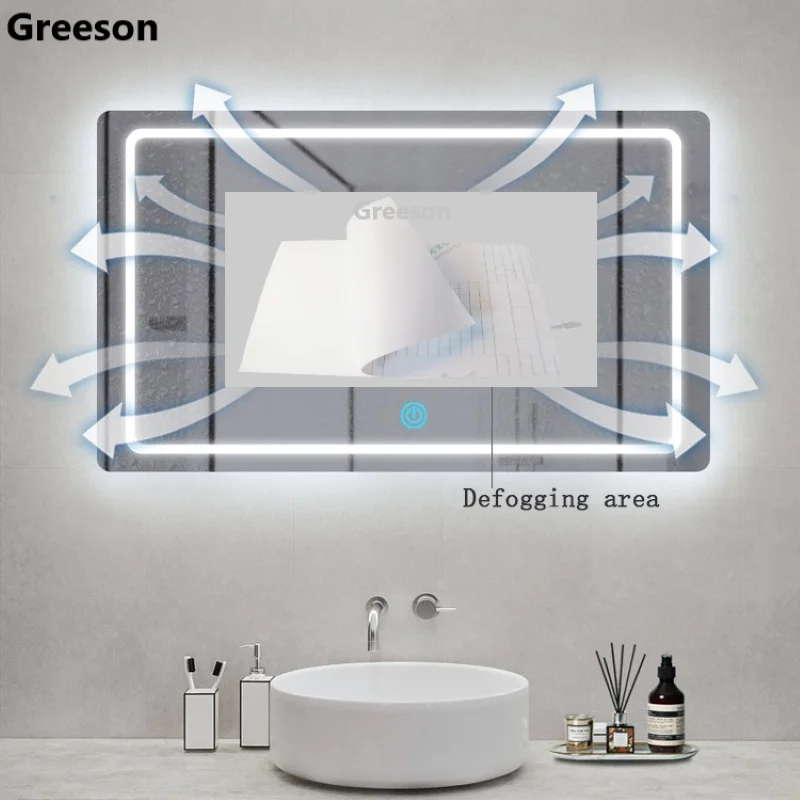 AC 220V defogger pad heater anti-fog film defogger pad for led mirror