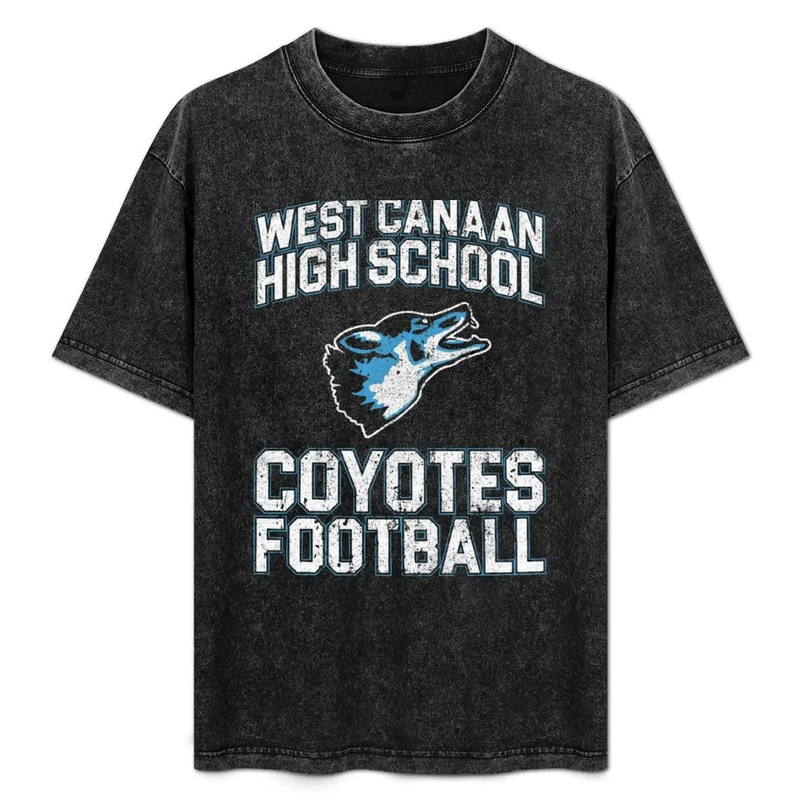 

West Canaan High School Coyotes Football - Varsity Blues T-Shirt vintage anime shirt Short sleeve tee anime figures men t shirts