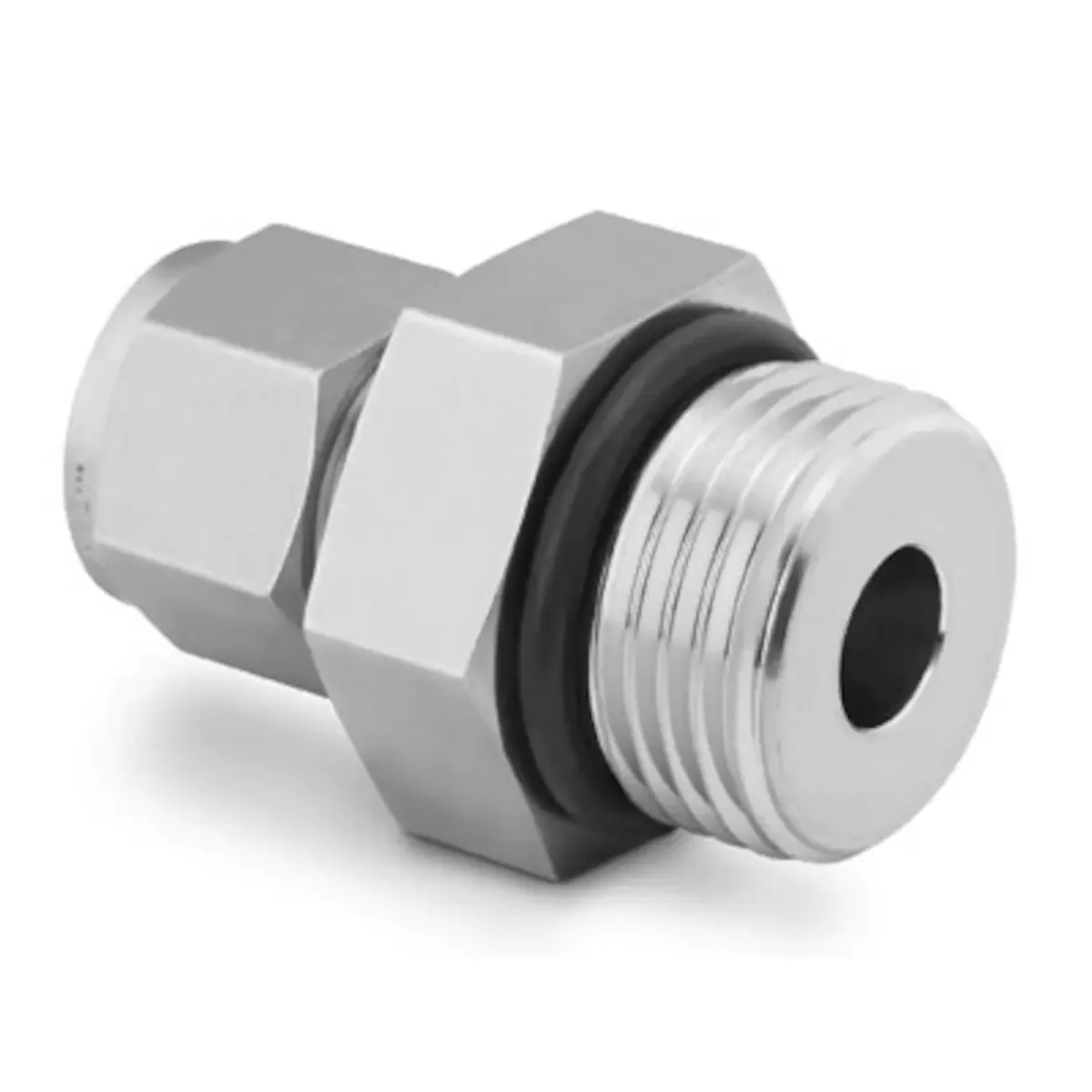 SS-600-1-6ST Stainless Steel Tube Fitting External Thread Connection 3/8 In