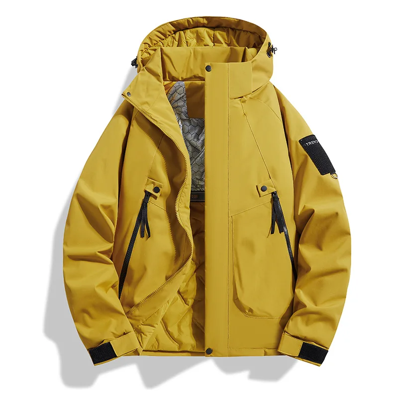 2025 New Stormtrooper Jacket Cotton Jacket Outdoor Sports Double Layer Thick Coat Men's and Women's Same Cotton Jacket Mountaine