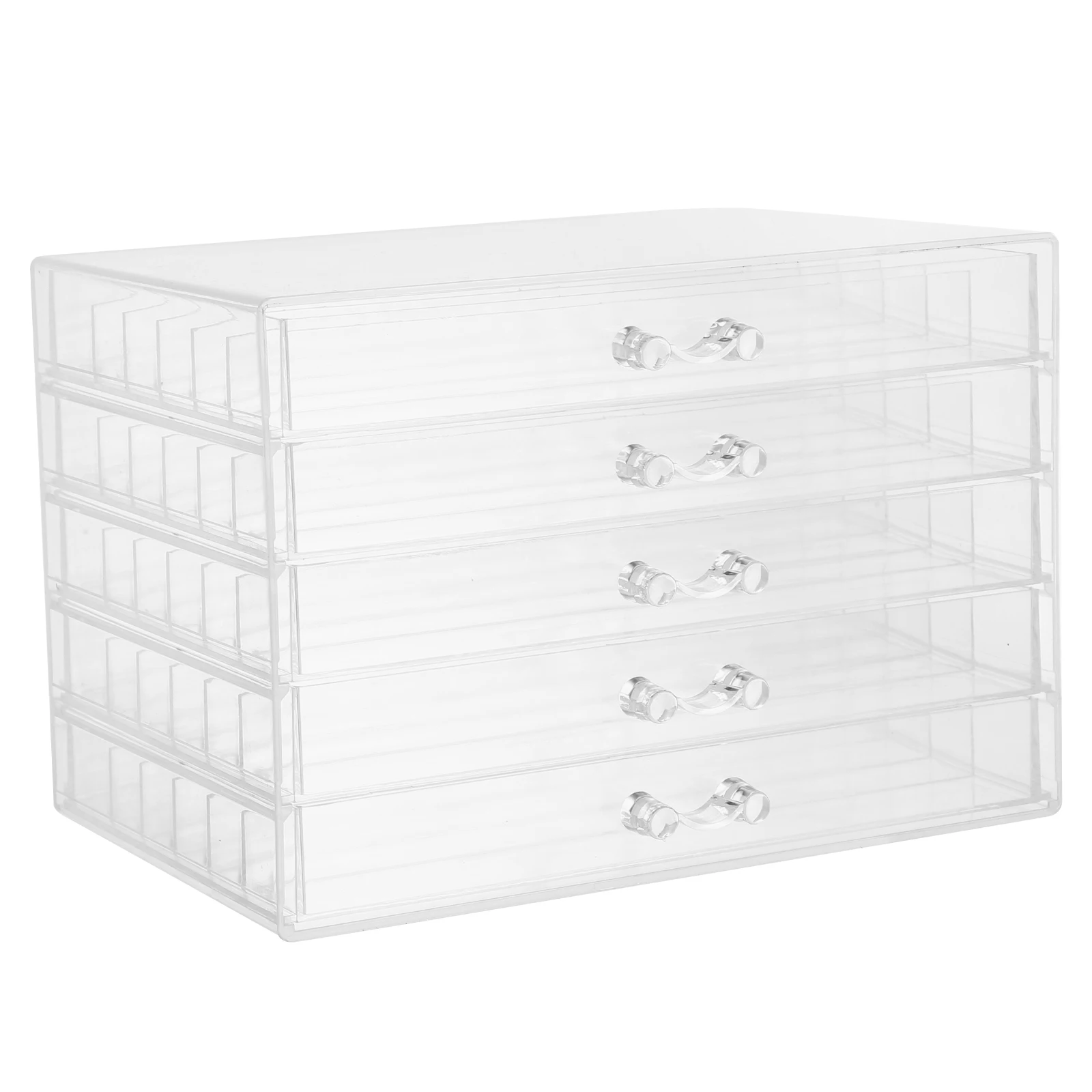 

Necklace Storage Box Plastic Drawer Jewelry Organizer Necklaces Holder Display Case for Women Accessories