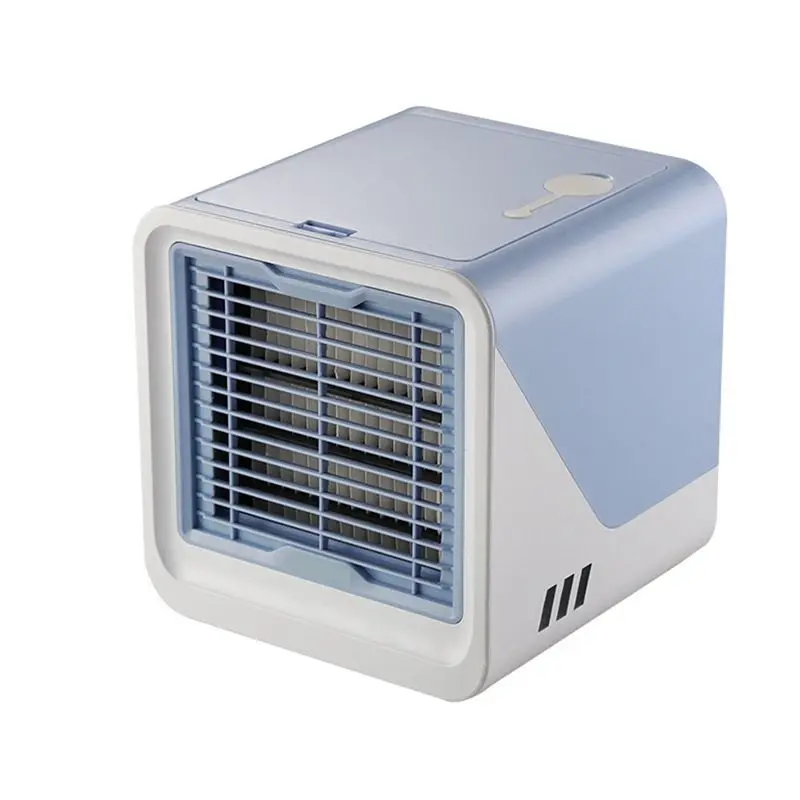 

B01C-Portable Air Conditioner, Small Outdoor Fanless Air Conditioner, 7 Color Lights Mini Air Cooler For Office, Bedroom