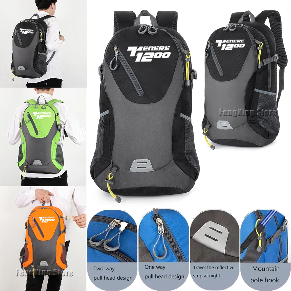 Neue Outdoor-Sport-Bergsteiger tasche Herren-und Damen-Reise rucksack mit großer Kapazität für Yamaha Super Tenere Tenere1200 Tenere