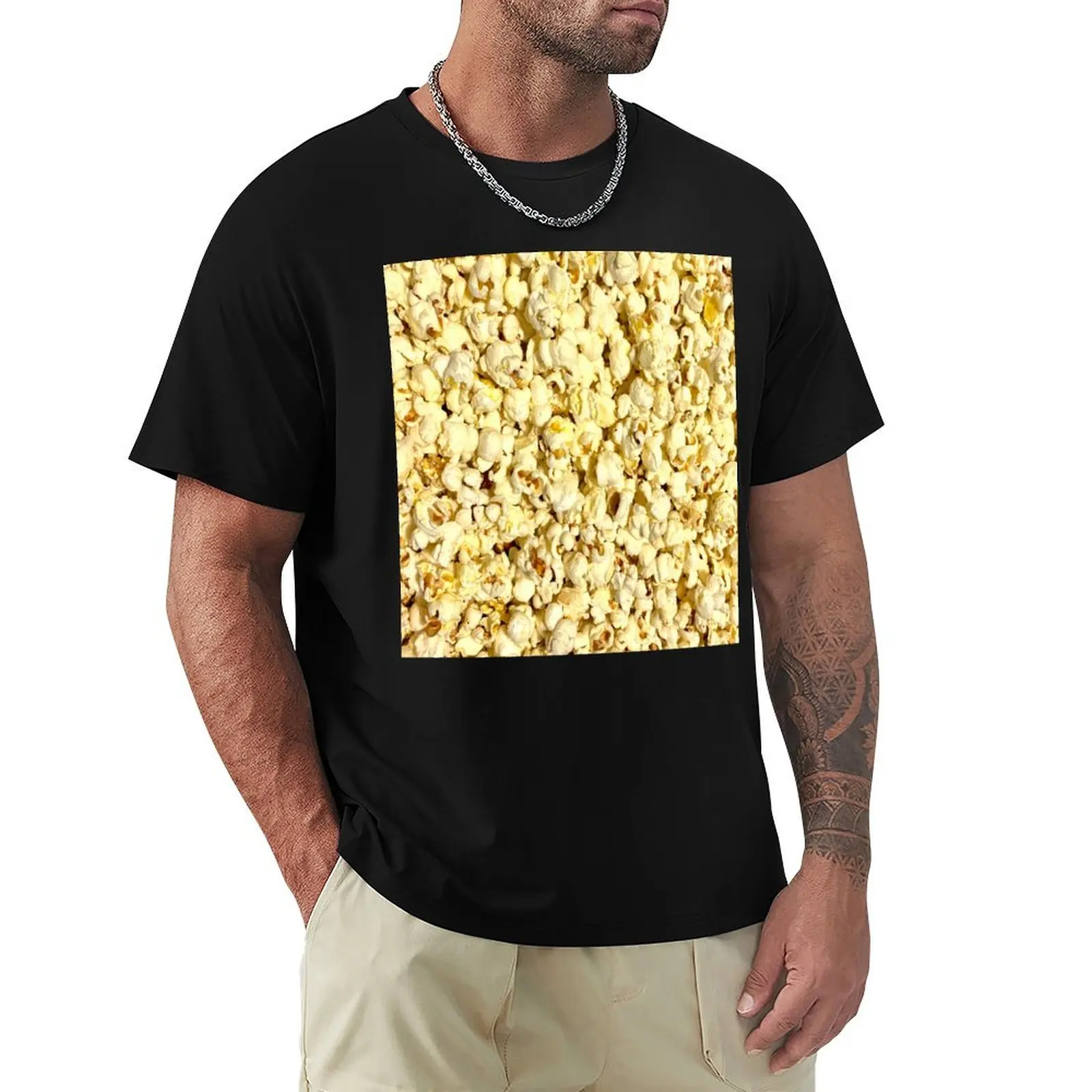 Film Popcorn szaleństwo t t shirt funnys męskie koszulki vintage