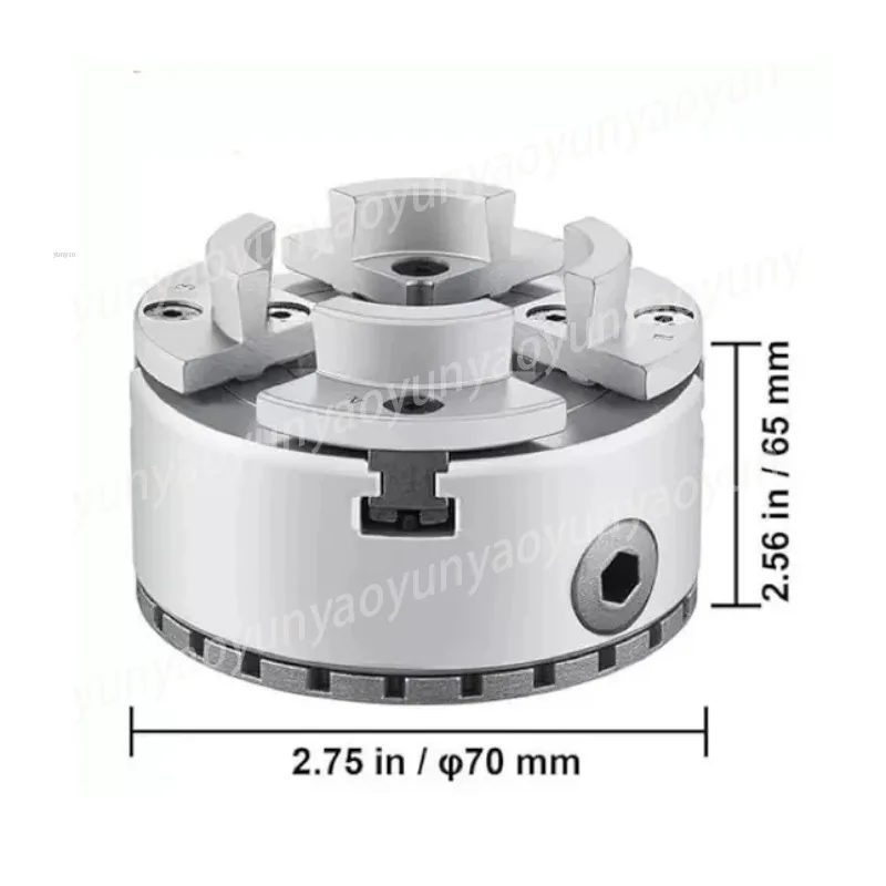 KP96 4 Inch 4 Jaw Self Centering Chuck M33 Thread Wood Lathe Turning Accessory