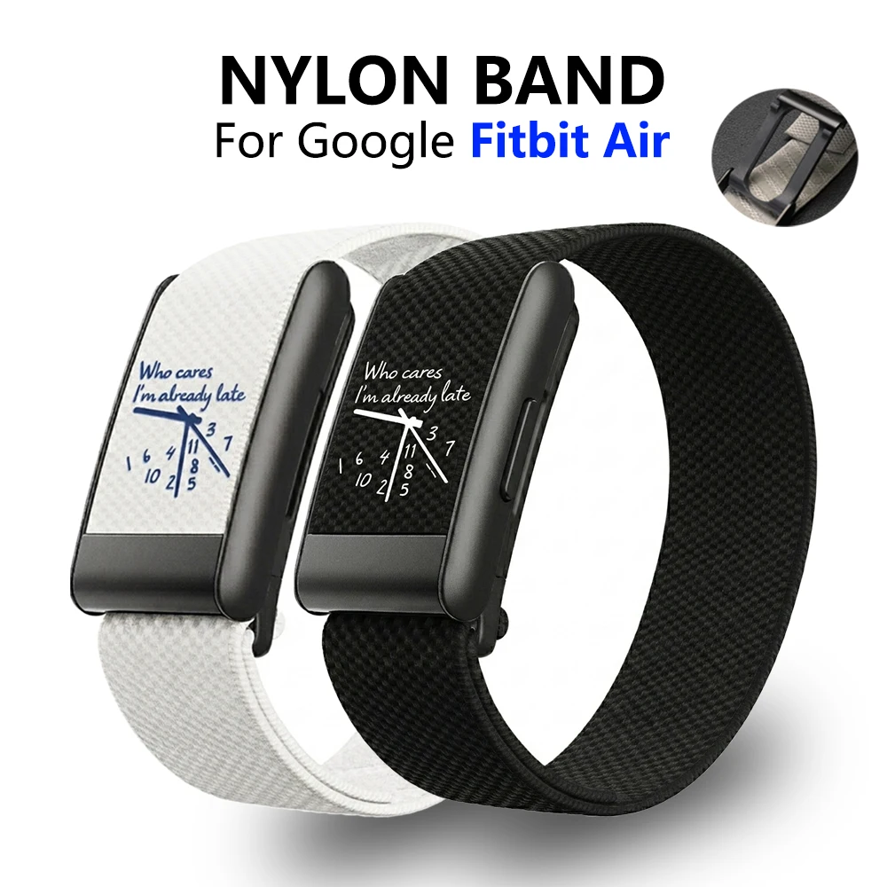 Printed Nylon Watch Straps for Google Fitbit Air Change To Whoop 5.0 Sports Loop Wristband Accessories for Women Men