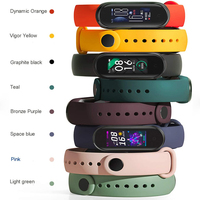 strap For xiaomi mi band 6 5 4 3 Silicone band For xiaomi band Mi5 Mi6 Mi4 Mi3 Silicone sport Bracelet wristband for Mi6 5 band