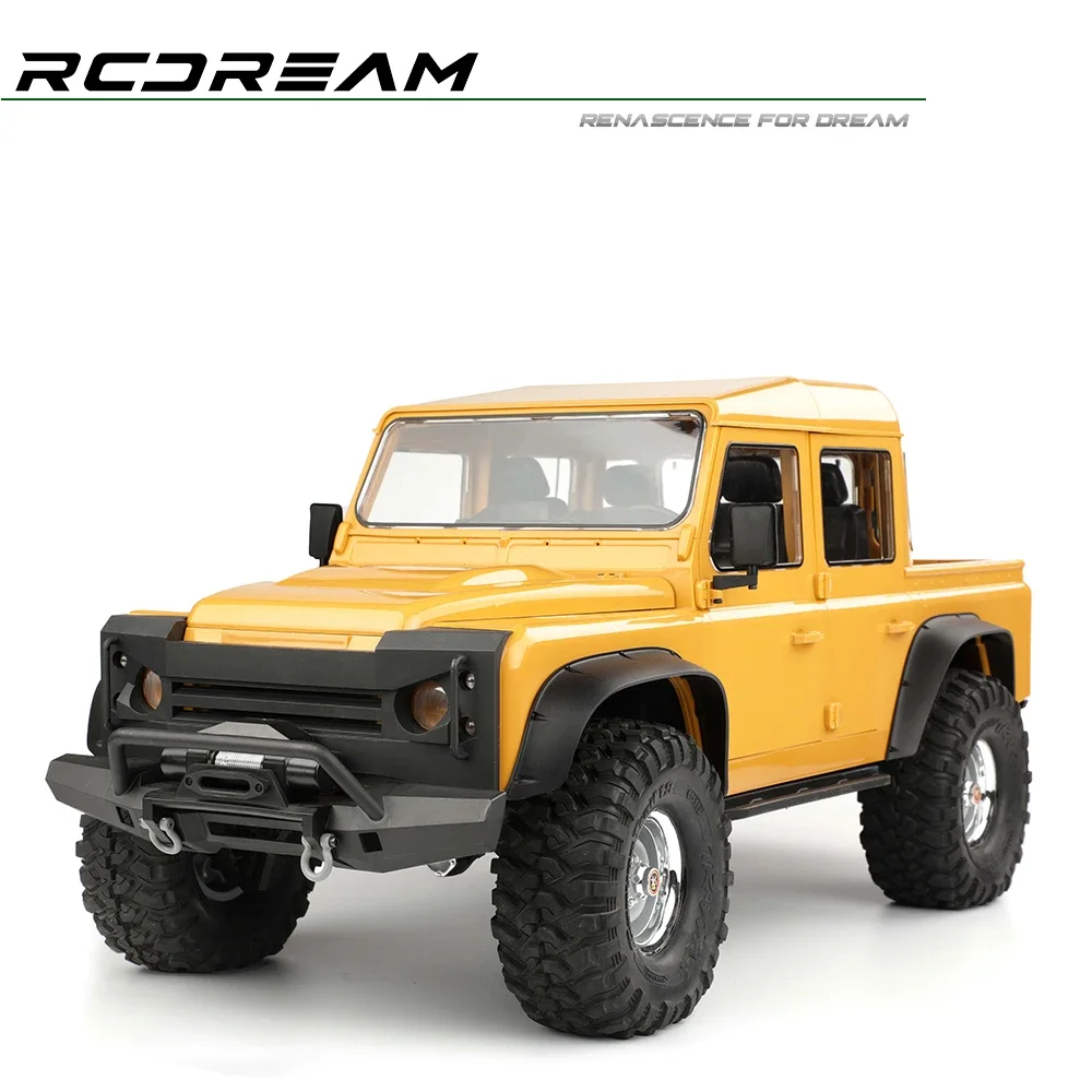 RCDream RD110 4Door Pickup 313mm Hard Body Car shell /Openable /Interior For TRX4 313mm Sport Bronco Chassis kit K5 G500 Upgrade