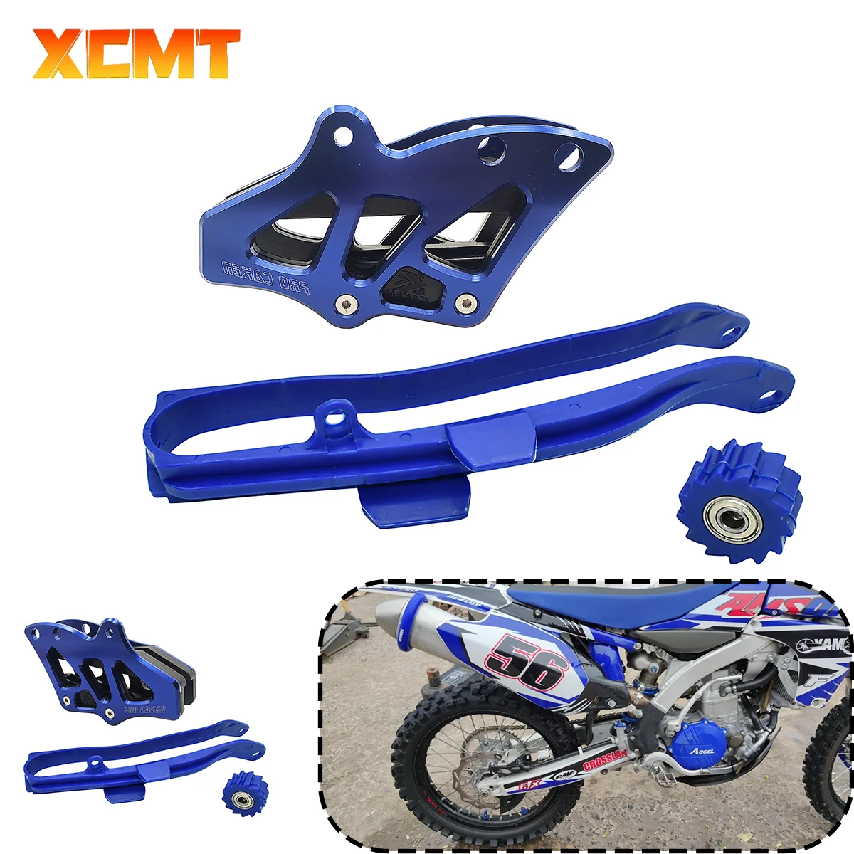 

For Yamaha YZ WR YZ125 CNC Chain Slider Guide Swingarm Guard Sprocket ProtectorYZ250 YZ250F YZ250X YZ450F WR250F Motorcycle