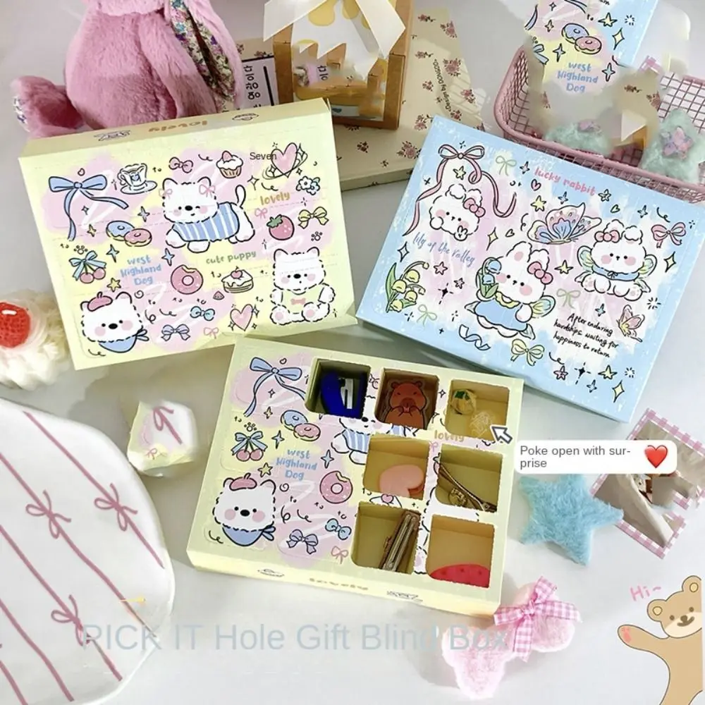 

12pcs/set Handmade Kit Dongdongle DIY Box Educational Kawaii Style DIY Gift Box Creative Cartoon DIY Children's Toy Box