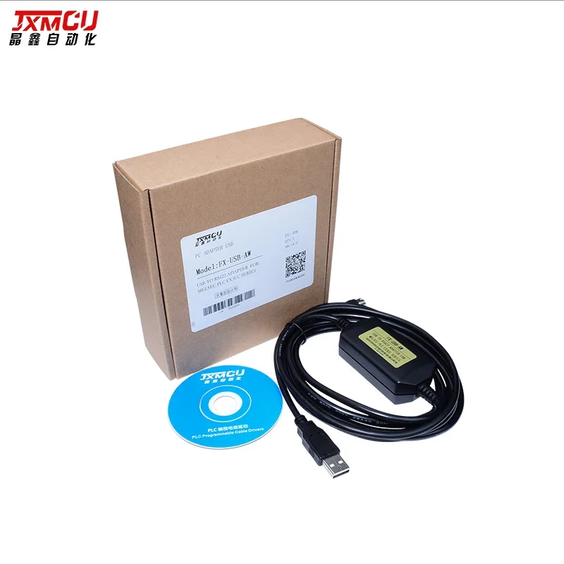 

FX-USB-AW-Cable de programación PLC, FX3U, FX3G, serie 3SA