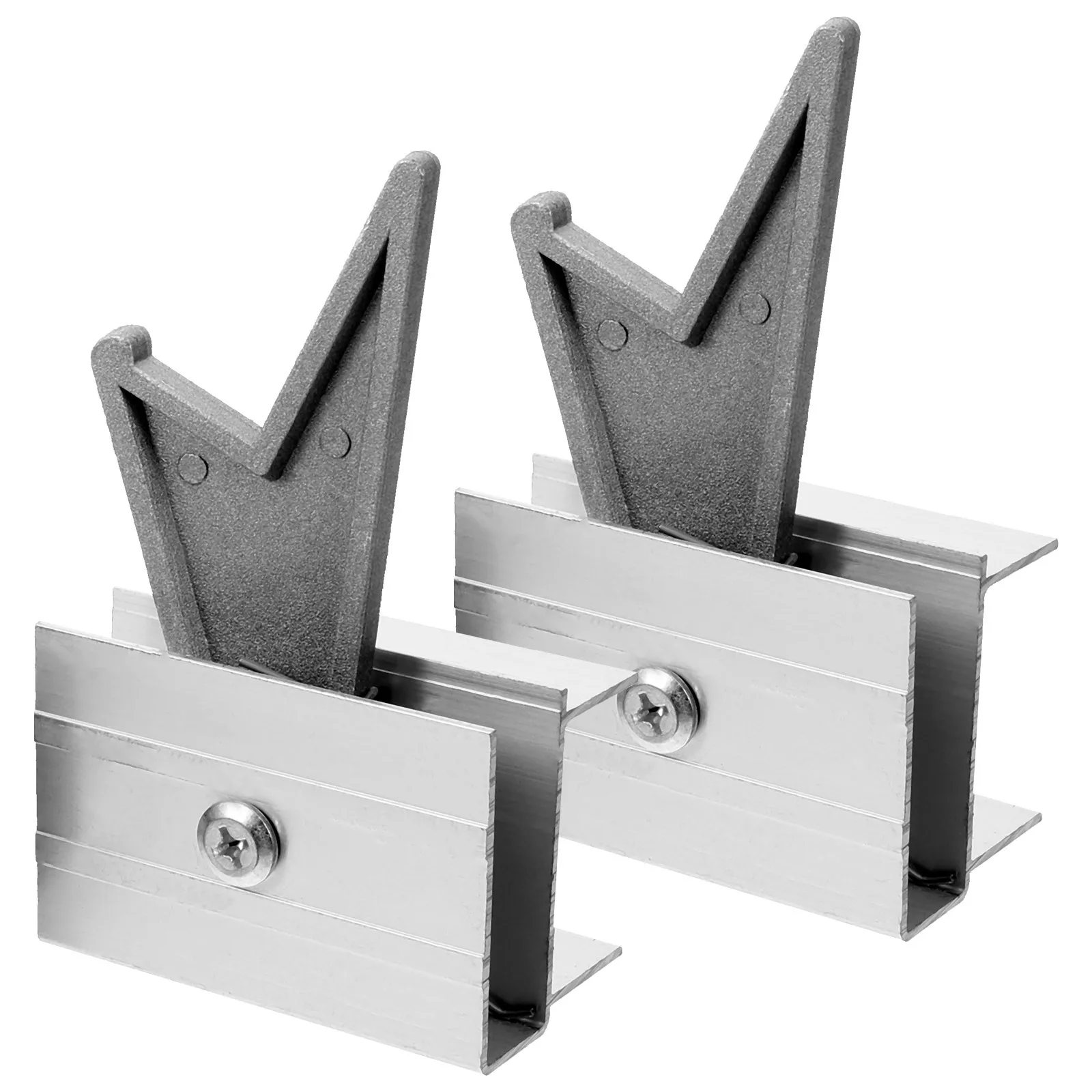 2 قطعة مجموعة قفل الرنين الفولاذ المقاوم للصدأ لاستبدال تمديد استقرار سلم معدني اكسسوارات المنزلية أقفال الرونج التمديد #3