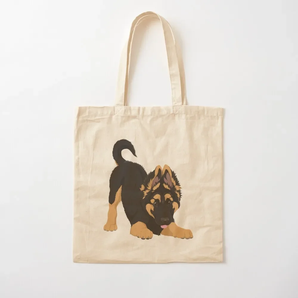 

German Shepherd Puppy Tote Bag Candy bags Women's handbag Women's shopper Tote Bag