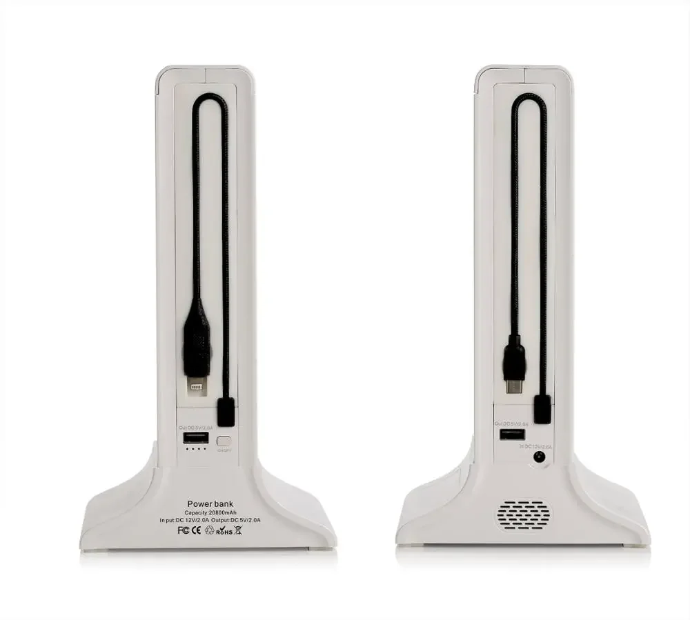 New products 2025 innovative product electronics with ordering food hyperlink calling shenzhen Table Menu Restaurant Power bank