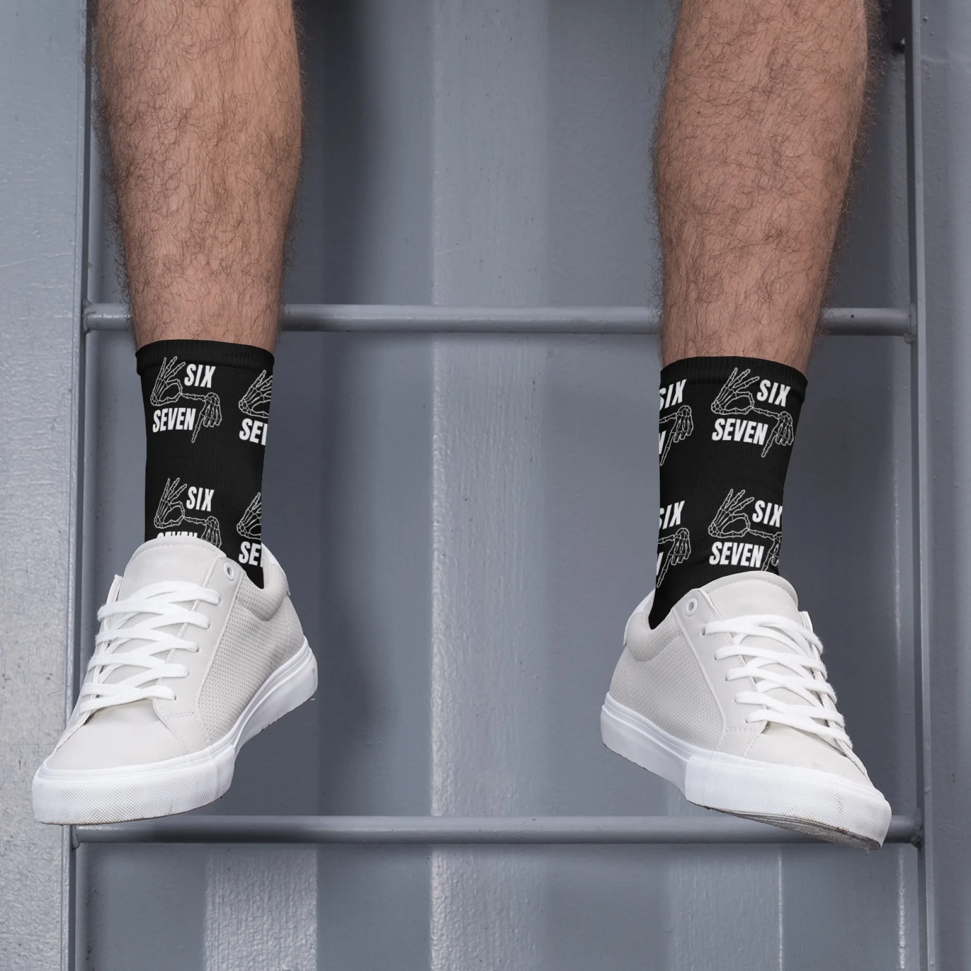 ستة سبعة إصبع الفن الرجال الجوارب مريحة عادية ريترو موضة الجوارب مجنون الشارع الهيب هوب الجوارب الجدة جوارب بأشكال مضحكة هدية