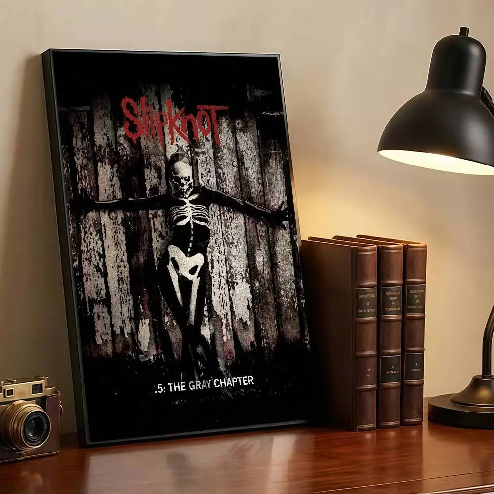 Band S-Slipknot-S The Gray Chapter Peelable Self-adhesive Poster Stickers Are Suitable For Frameless Wall Decoration In A Room