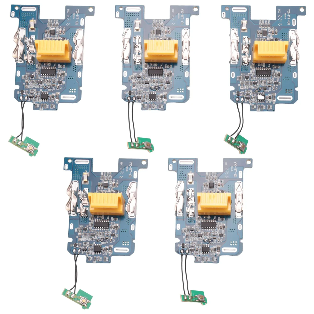 5 uds BL1830 batería de iones de litio BMS PCB Placa de protección de carga para Makita 18V herramienta eléctrica BL1815 BL1860 LXT400 Bl1850