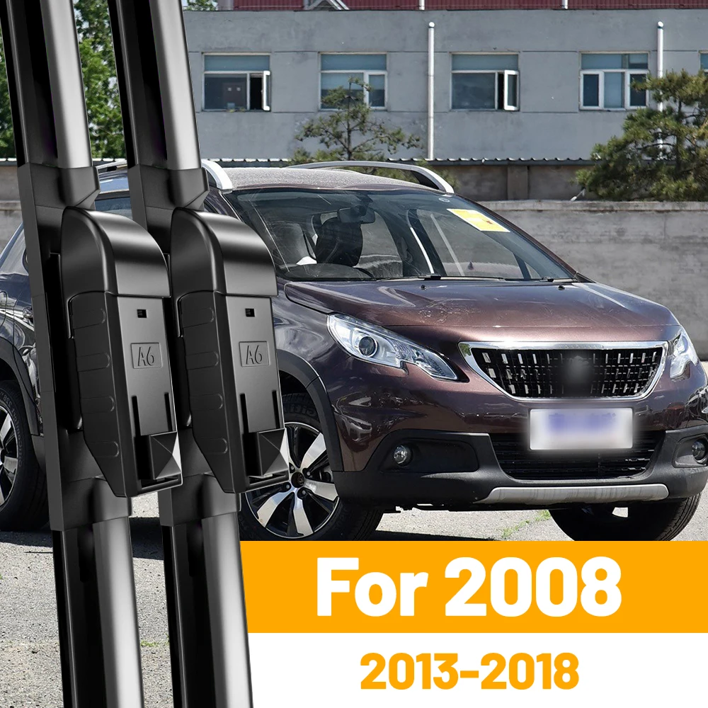 

Передние щетки стеклоочистителя для Peugeot 2008 2013 2014 2015 2016 2017 2018 лобовое стекло 26 "+ 16" аксессуары