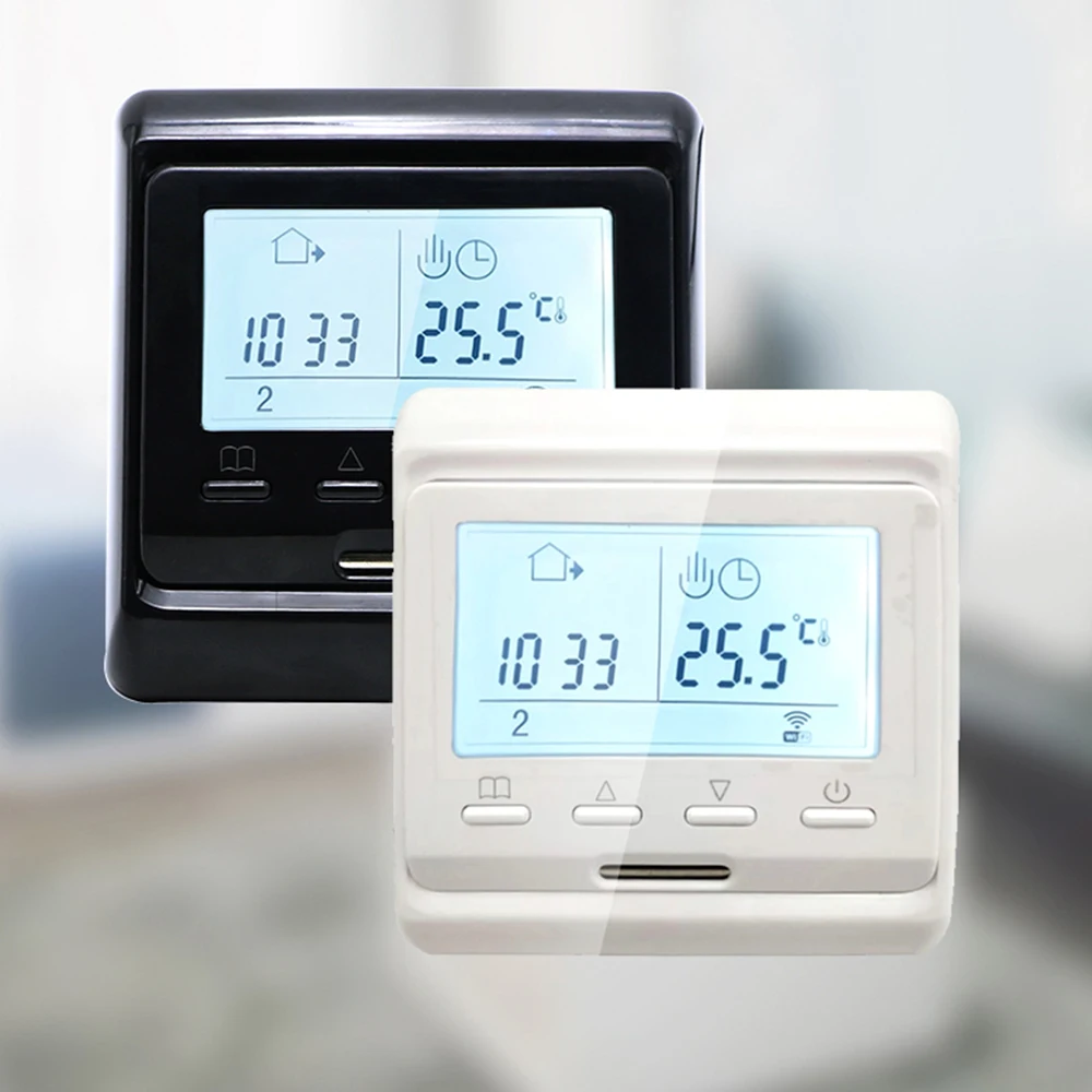 1PC Temperature Controller MINCO HEAT Programmable Tuya Smart WiFi Thermostat for Electric Floor/Water/Gas Boiler