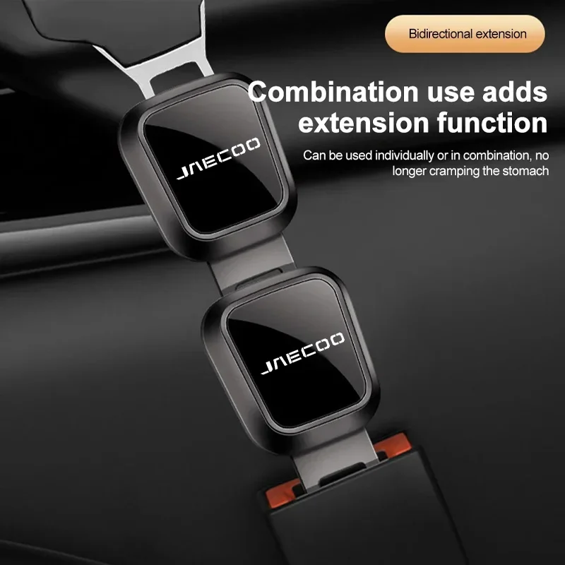 

Для Chery Jaecoo J7 J8 2023 2024 2025+ аксессуары для салона автомобиля, зажим для ремня безопасности, удлинитель, замок для автомобильного сиденья, пряжка