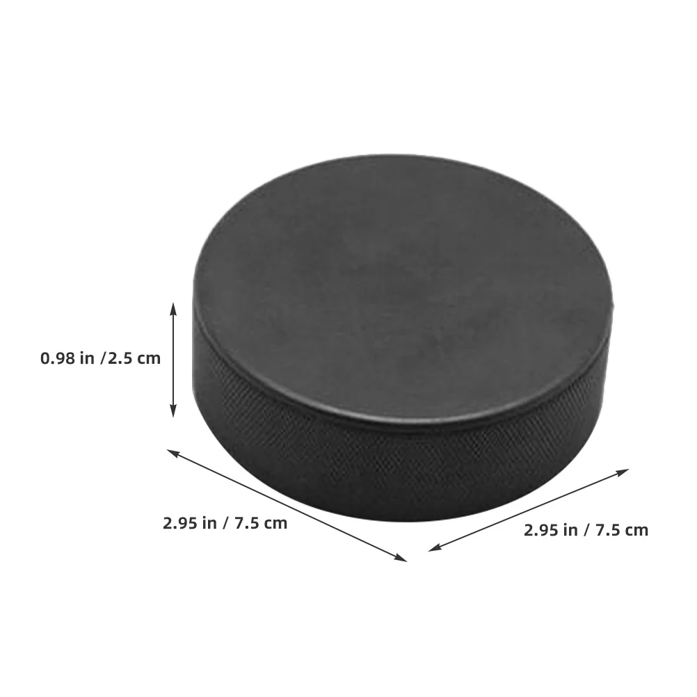 6 pezzi di schiuma Pu Puck attrezzatura per l'allenamento di hockey su ghiaccio leggero durevole indoor outdoor gioca sport parti di hockey pratica Puck