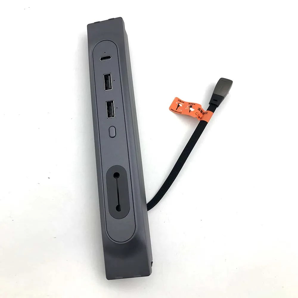 For Tesla Model 3 Y Docking Station Type C Fast Charger USB Hub Car Intelligent Docking Station Adapter Power Supply Diverter