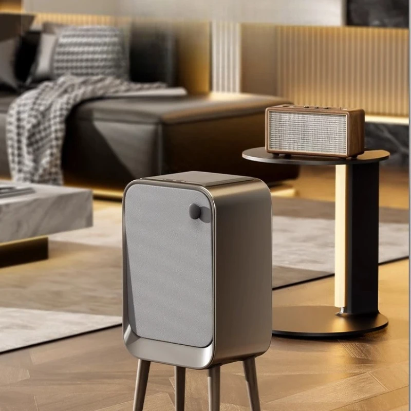 

Living room Italian smart sensor trash can home 2025 new creative kitchen tall large automatic