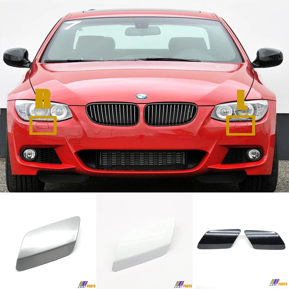 Fit 10-13 BMW3 E92 LCI Coupe E93 LCI Convertible 320i 325d 328i 328xi 330i 335i 335xi 330xi Headlight Washer COVER