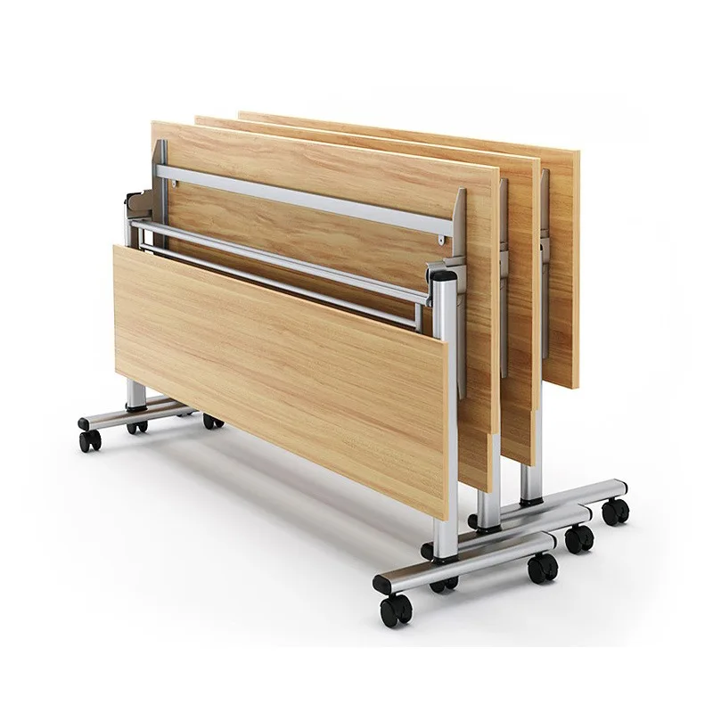 

Office furniture folding conference table training negotiation staff training