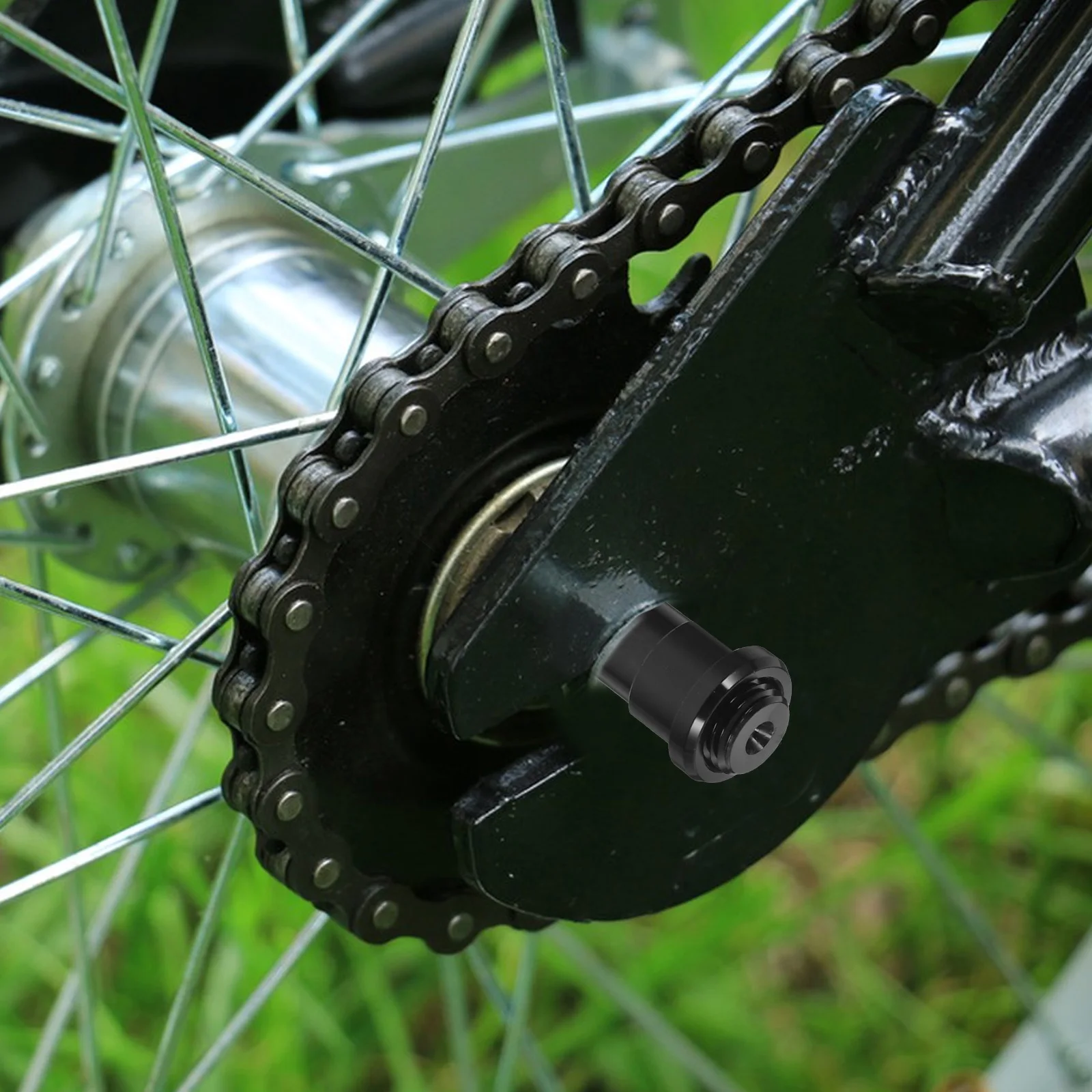 

Front Fork Axle Sturdy Aluminum Alloy Lever Rod for Bike Fork Replacement Part Bicycle Replacement Axle Enhanced Stability