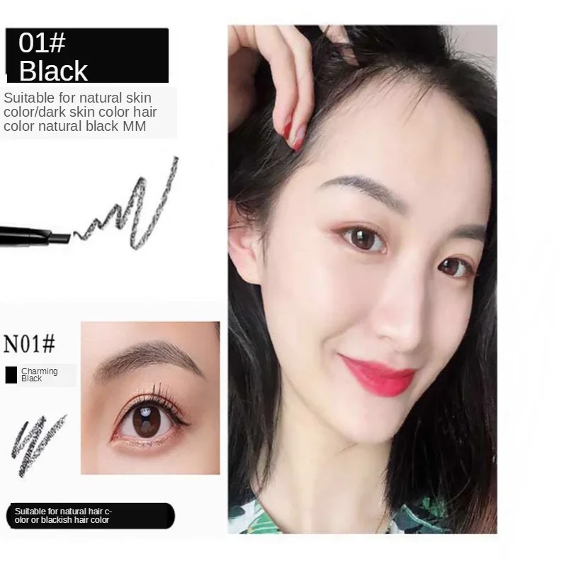 Crayon à sourcils Double tête, 5 couleurs, croquis fins, maquillage longue durée, tatouage imperméable, peinture pour les yeux, stylo de teinte, Miss femmes, maquillage
