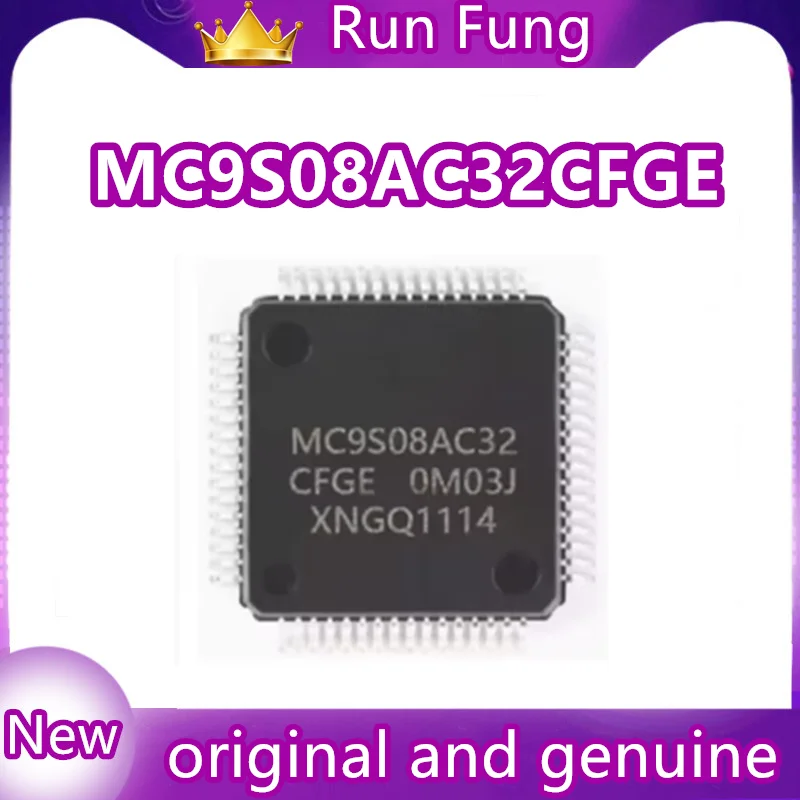 

5 шт. MC9S08AC32CFGE 9S08AC32CFGE QFP44 НОВЫЕ