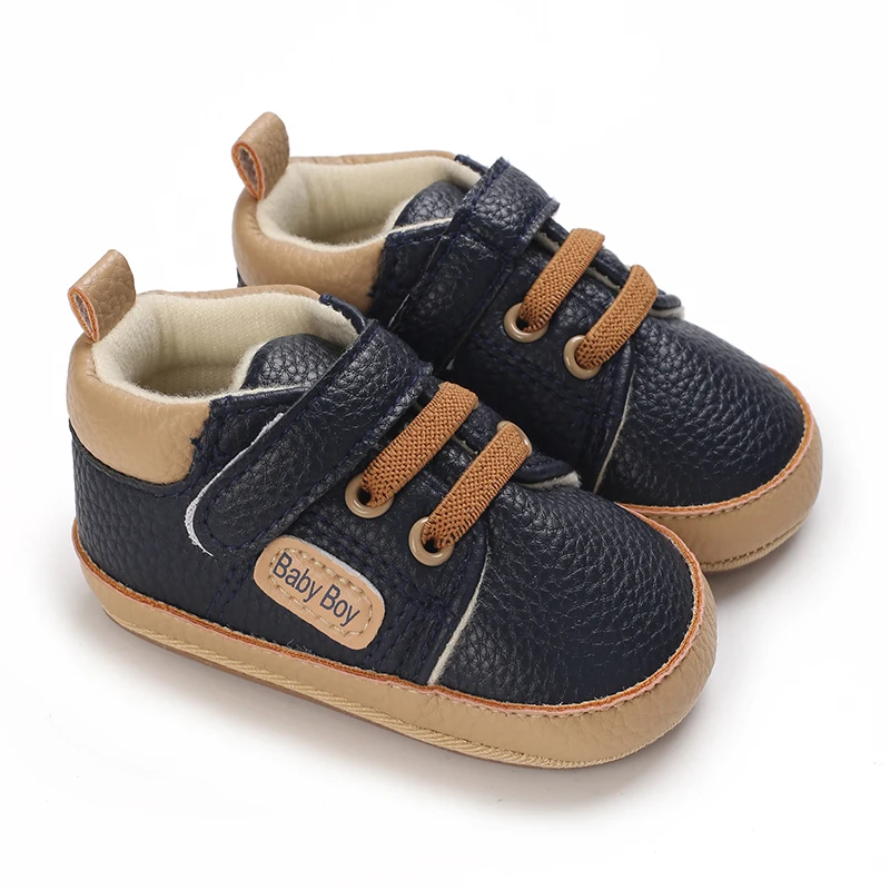 Детская обувь, повседневная спортивная обувь, на весну и осень, мягкая подошва из ПУ и ТПР, нескользящая симпатичная Удобная Высококачественная обувь 0-18 м