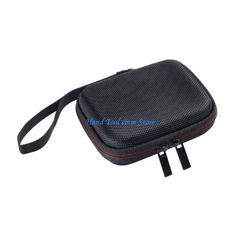 H37F Delicate Carrying Case for T9 Hard Drive Bag Box Protective Cover SSD Double Zipper Enclosure Shells Bag Handle Strap