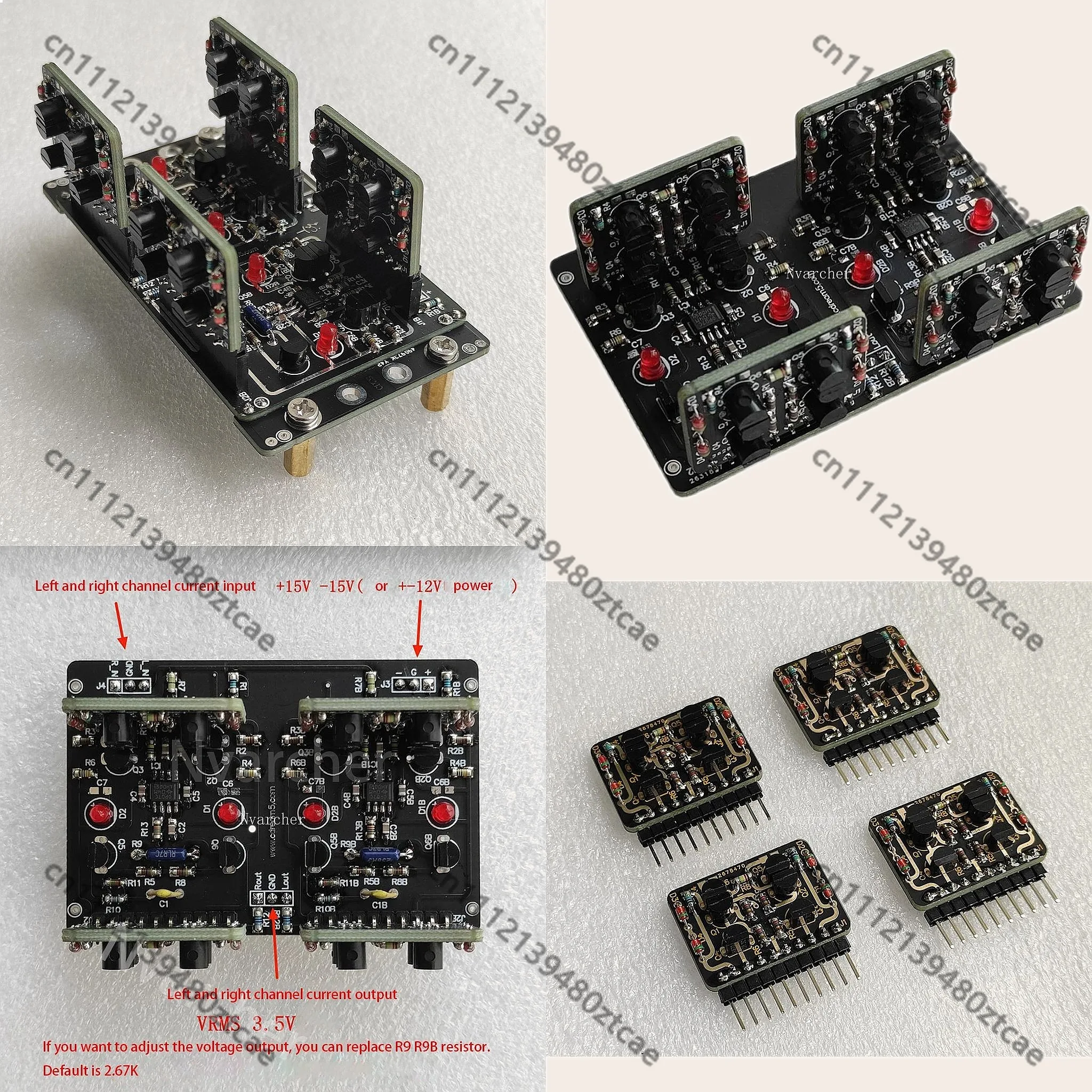 Nvarcher HDAM IV LPF Open Loop Current Transfer Module for Marantz TDA1541 TDA1541A