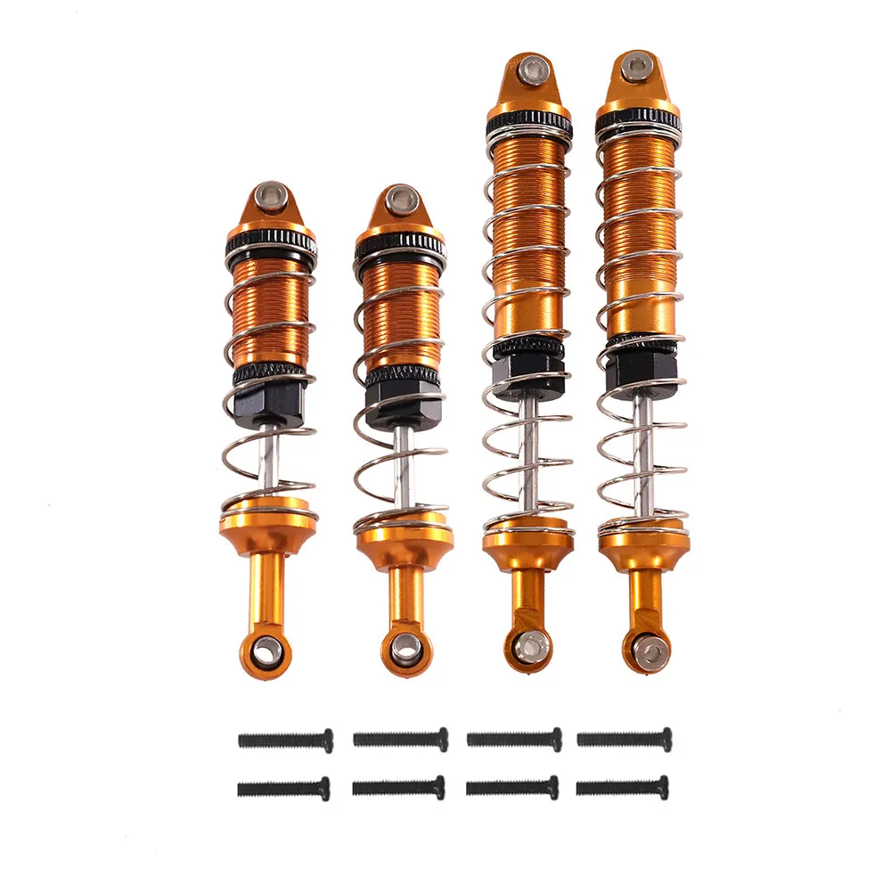 WLtoys 1/12 12428 12423 12429 CNC 알루미늄 쇼크 업소버 - 오일 충전 전후방 유니버설 업그레이드 RC 크롤러 트럭용